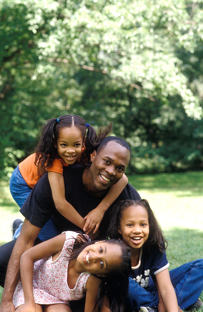 Los Angeles family portrait by Ken