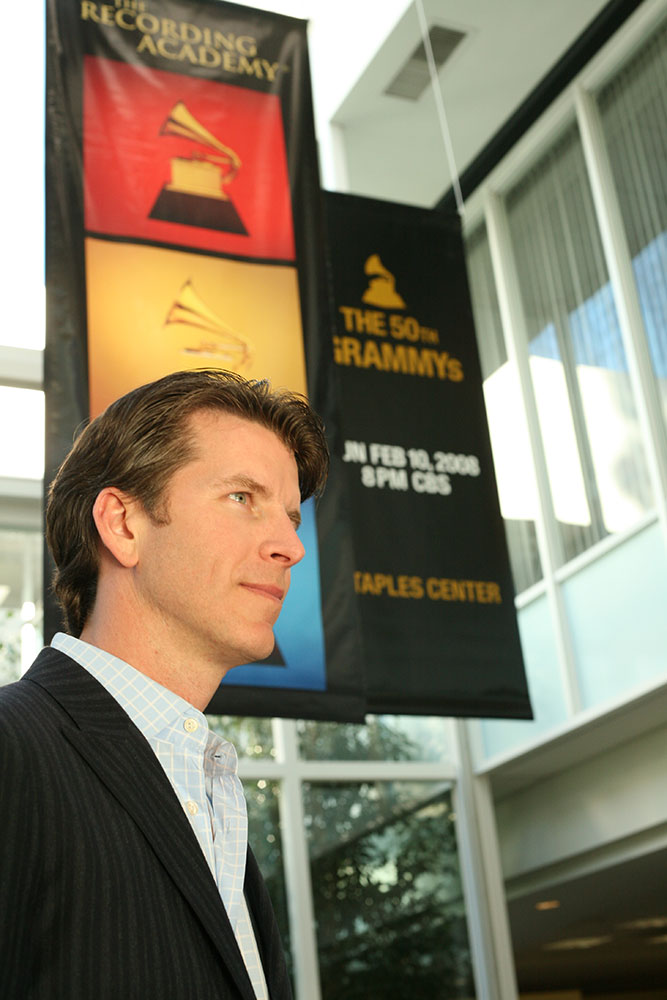 Music industry conference event portrait