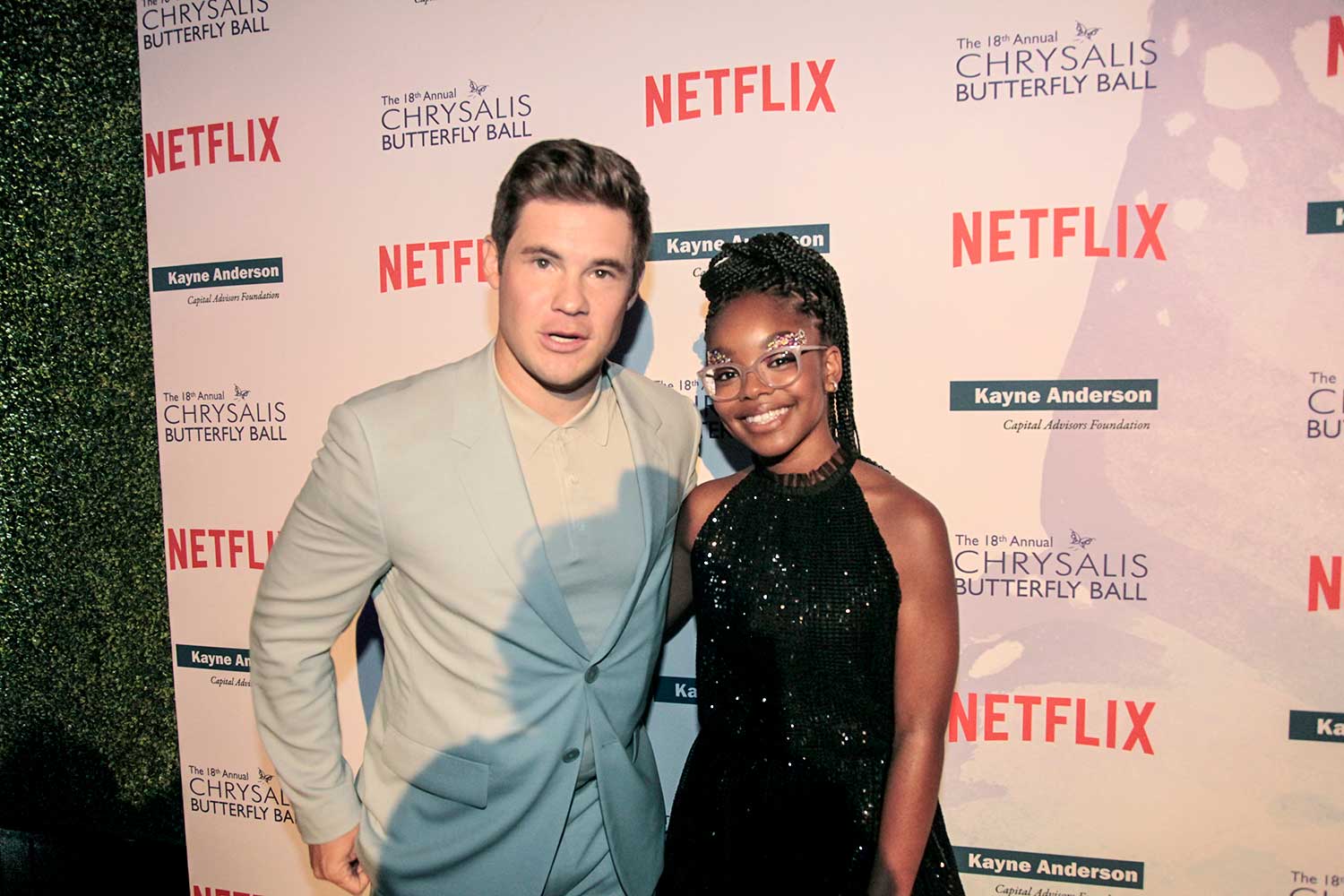 Step and repeat event photography at Los Angeles gala